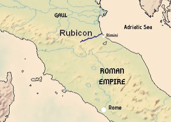 The Rubicon River - a bit of history